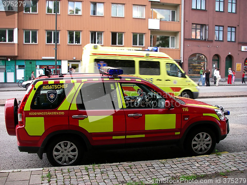 Image of Fire Chiefs Vehicle