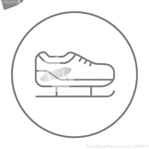 Image of Skate line icon.