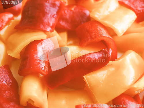 Image of Retro looking Peppers