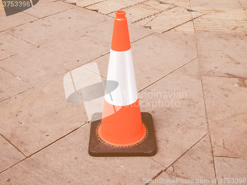 Image of  Traffic cone vintage