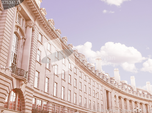 Image of Regents Street, London vintage