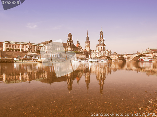 Image of Dresden Hofkirche vintage