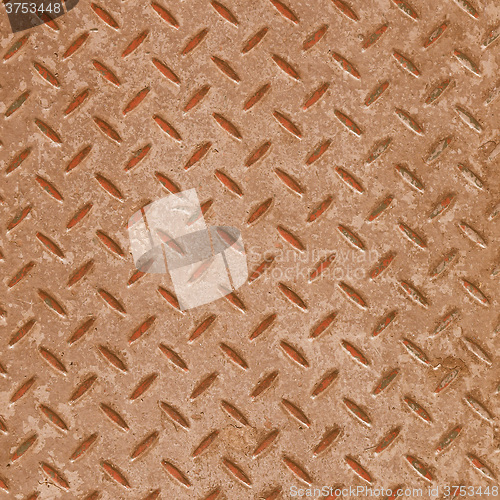 Image of Retro looking Diamond steel