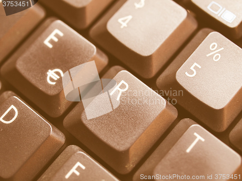 Image of  Computer keyboard vintage