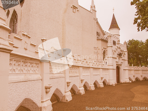 Image of Strawberry Hill house vintage