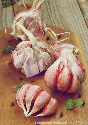 Image of Raw Pink Garlic