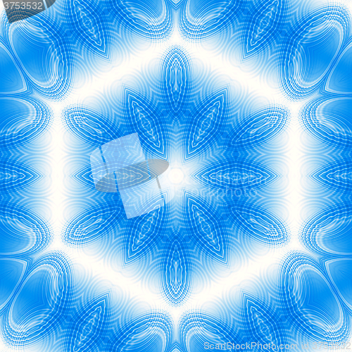 Image of Abstract blue pattern