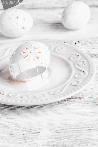 Image of decor carved eggs