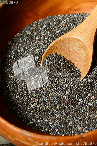 Image of Black chia seeds