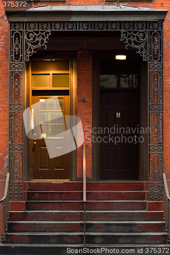Image of Brownstone doors