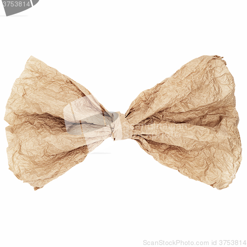 Image of Vintage paper bow tie