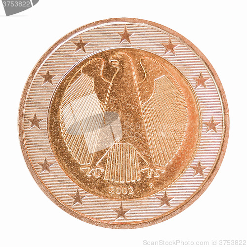 Image of  German Euro coin vintage
