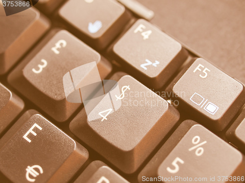 Image of  Computer keyboard vintage