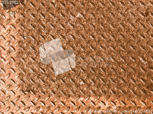 Image of Retro looking Diamond steel