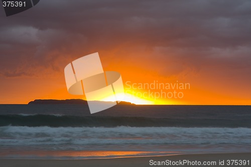 Image of Sunrise on the beach