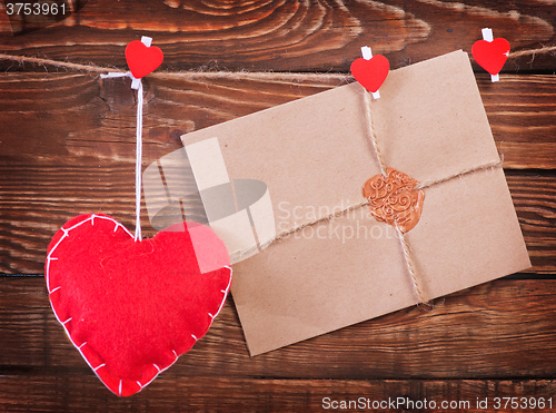 Image of hearts and envelopes
