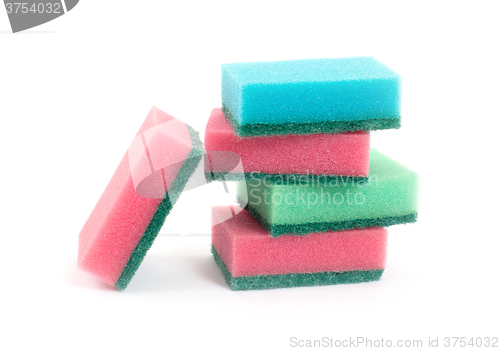 Image of Sponge stack, isolated