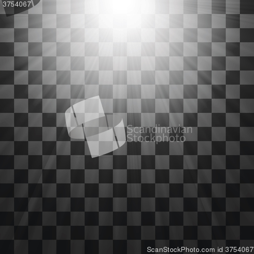 Image of  Blurred Sun Rays.