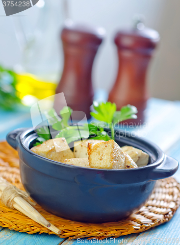 Image of fried tofu