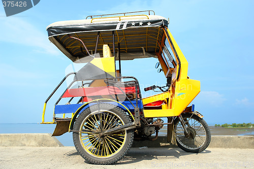 Image of Asian tricycle