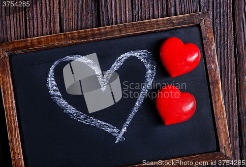 Image of red hearts