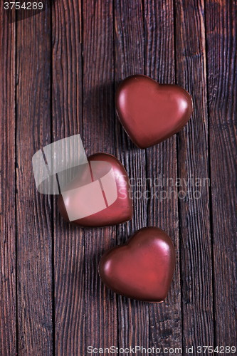 Image of chocolate hearts