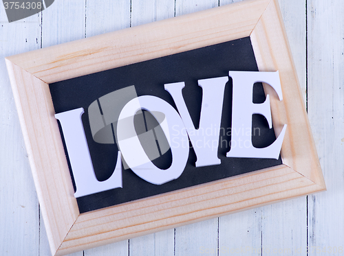 Image of text \"love\"