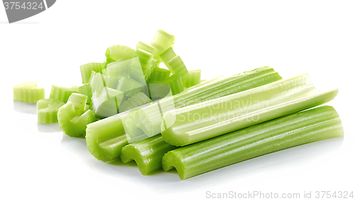 Image of green celery sticks