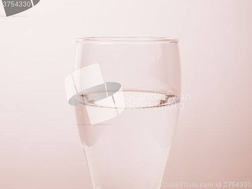 Image of  Glass of water vintage