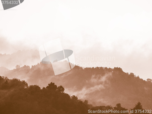 Image of Retro looking Stormy weather