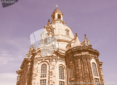 Image of Frauenkirche Dresden vintage