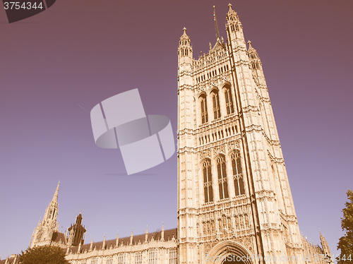 Image of Houses of Parliament vintage