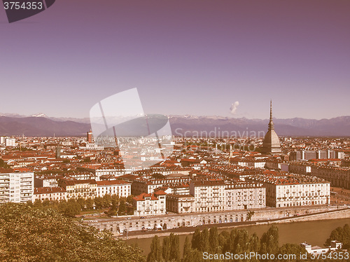 Image of Turin view vintage