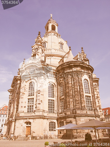 Image of Frauenkirche Dresden vintage