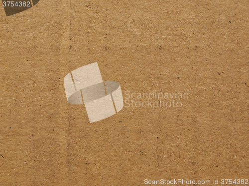 Image of Brown corrugated cardboard background