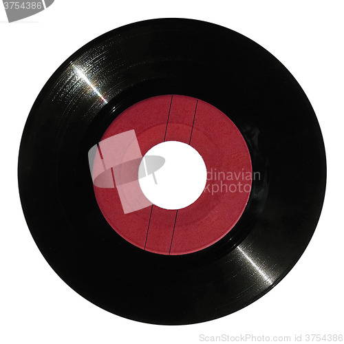 Image of Red vinyl record