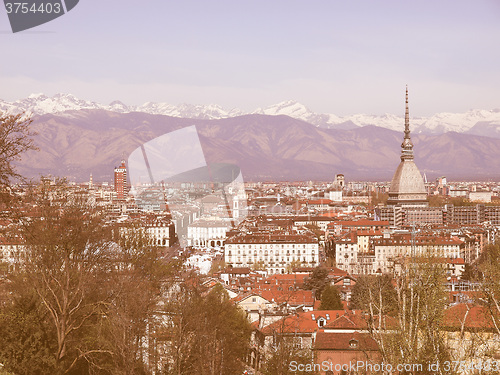 Image of Turin view vintage