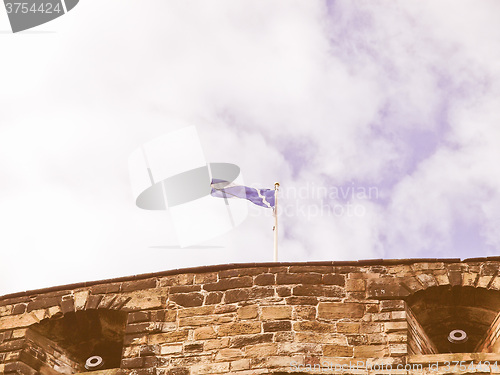 Image of Scottish flag vintage