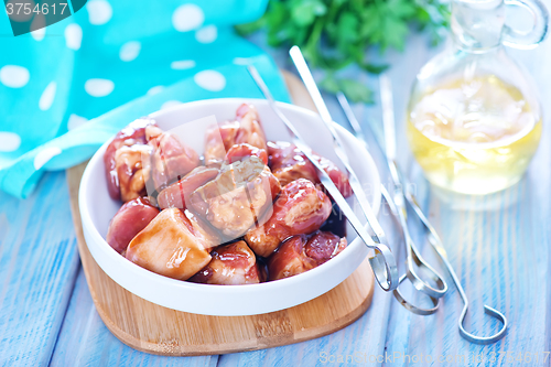 Image of meat and vegetables