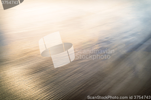 Image of Reflection of the sky and sunlight