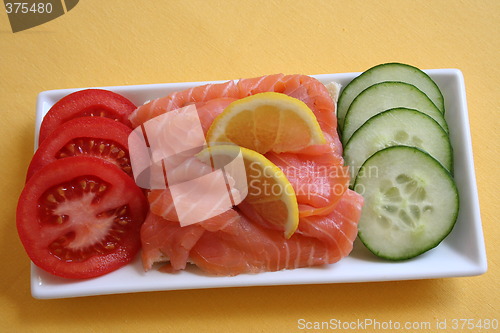 Image of Salmon sandwich