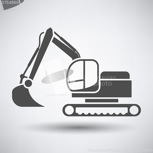 Image of Construction bulldozer icon