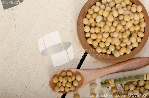 Image of organic soya beans 