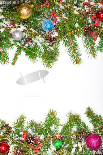 Image of Christmas background. Eve framework