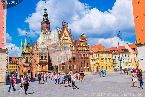 Image of City Hall in Wroclaw