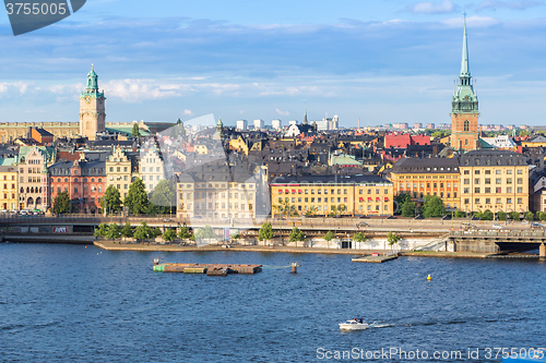 Image of Gamla Stan, the old part of Stockholm, Sweden