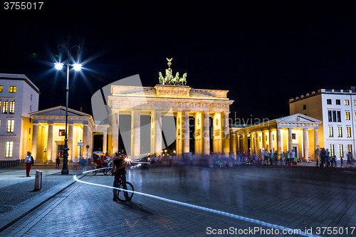 Image of Brandenburg gate, Berlin, Germany