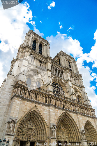 Image of Notre Dame de Paris cathedral