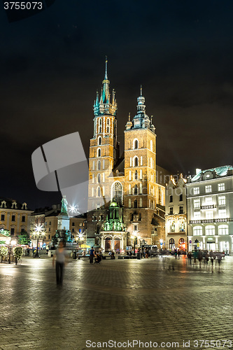 Image of St. Mary\'s Church in Krakow