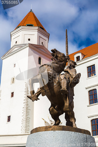 Image of Medieval castle  in Bratislava, Slovakia